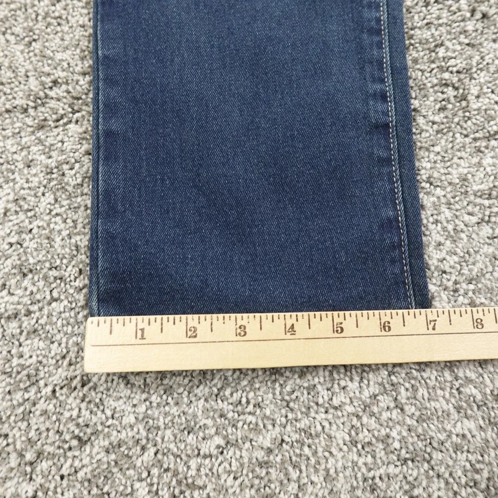 NEW True Religion Jeans Mens 34X32‎ Blue Denim Pants Geno Relaxed Slim Straight